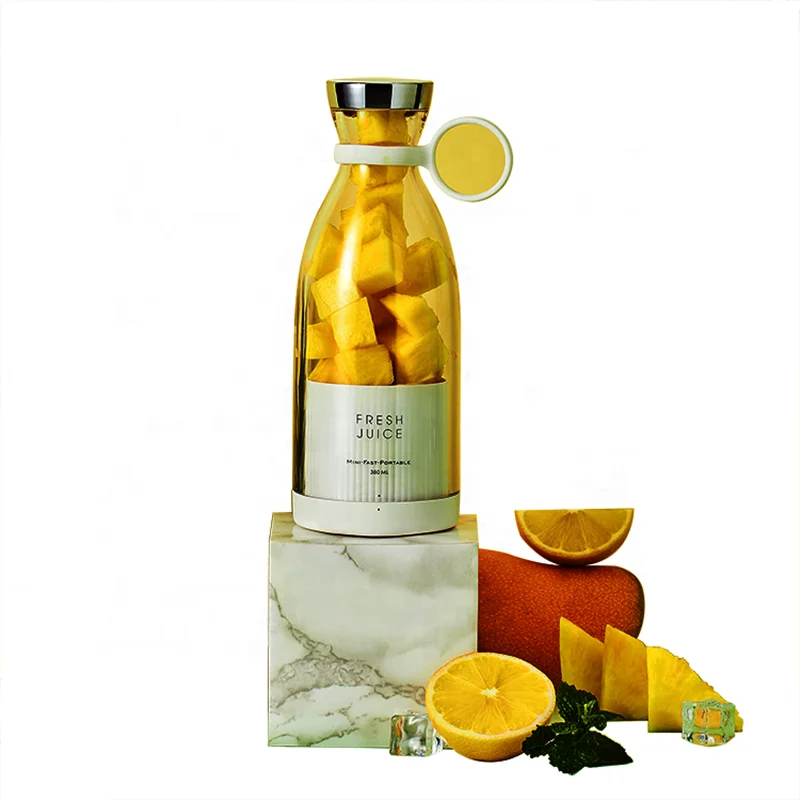 Electric Orange Juice Maker Smoothie Mixer Blender Mini  Portable Bottle  Blender  and Rechargeable Juicer