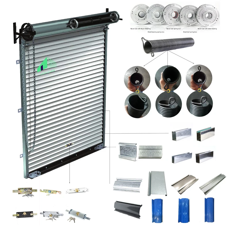 Chinese Manufacture Supplier Modern Design Roll up Door Component for Enhanced Functionality