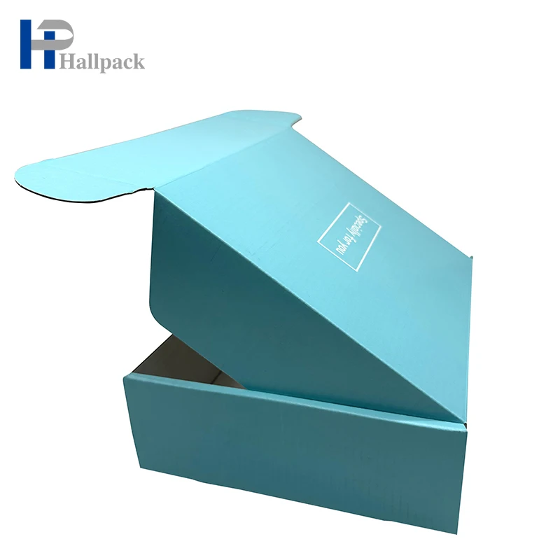 Eco Friendly Custom Mailing Cardboard Box Corrugated Paper Box Packaging For Holiday Birthday Gift