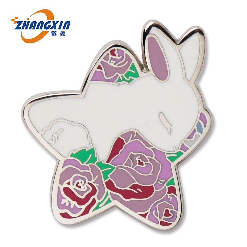 Wholesales Promotion Custom Hard Enamel Metal Lapel Pins Exquisite Glitter Anime Cartoon Lapel Pins