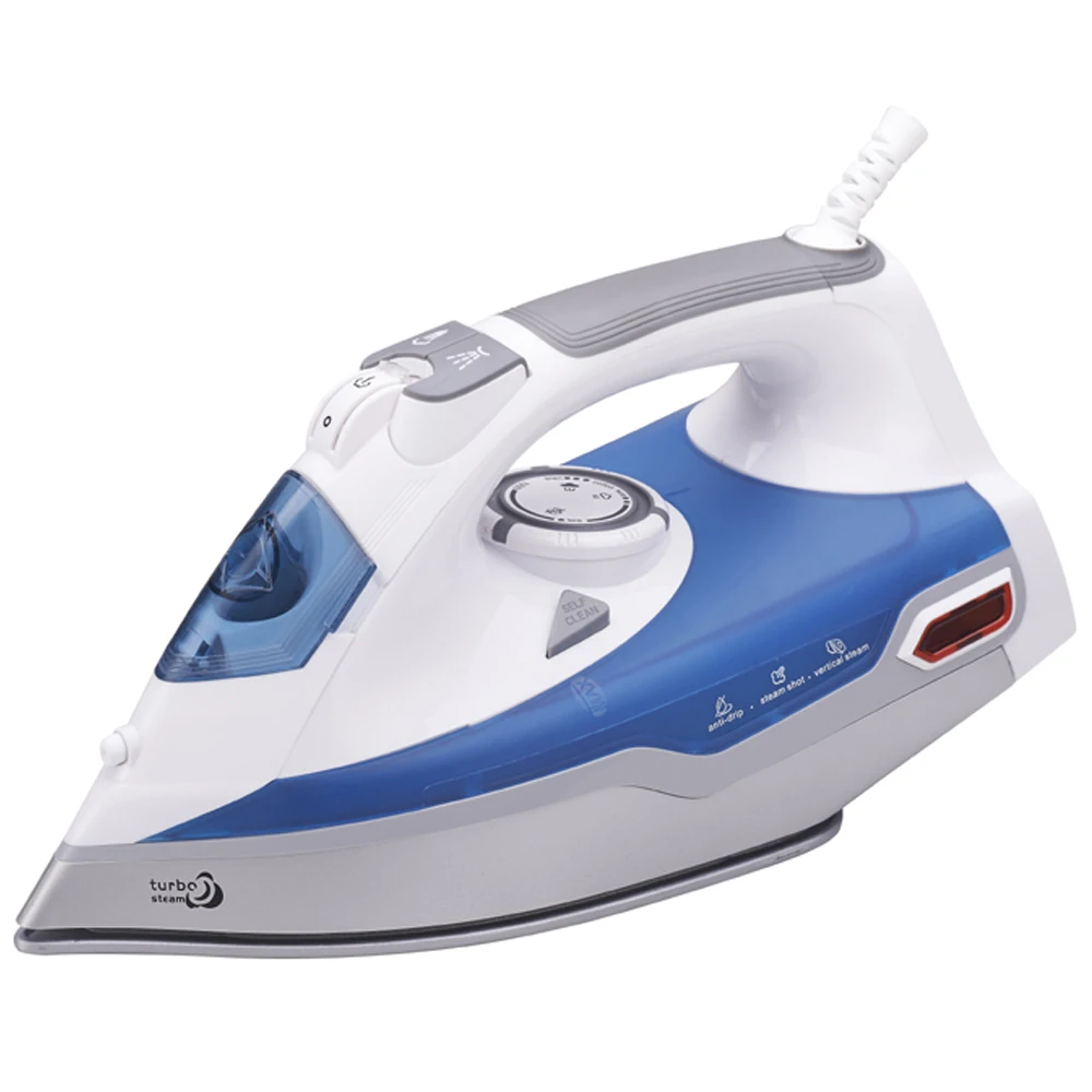 wholesale steam iron steam iron Best Selling Compact Fashion  ceramic Sole Plate Industrial Electric Irons for Cloth
