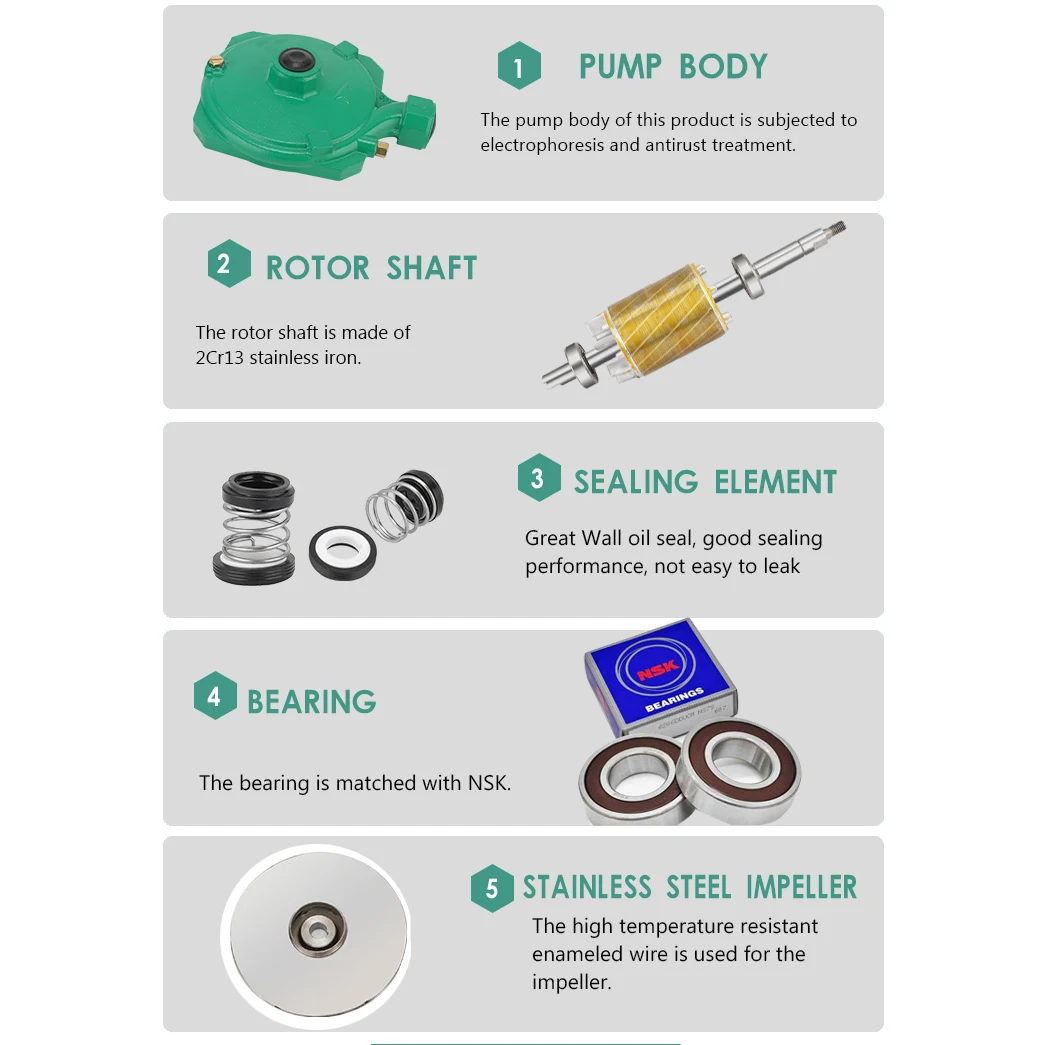 New Style Cpm Series Household Clean Water Centrifugal Electric Water Pump Price