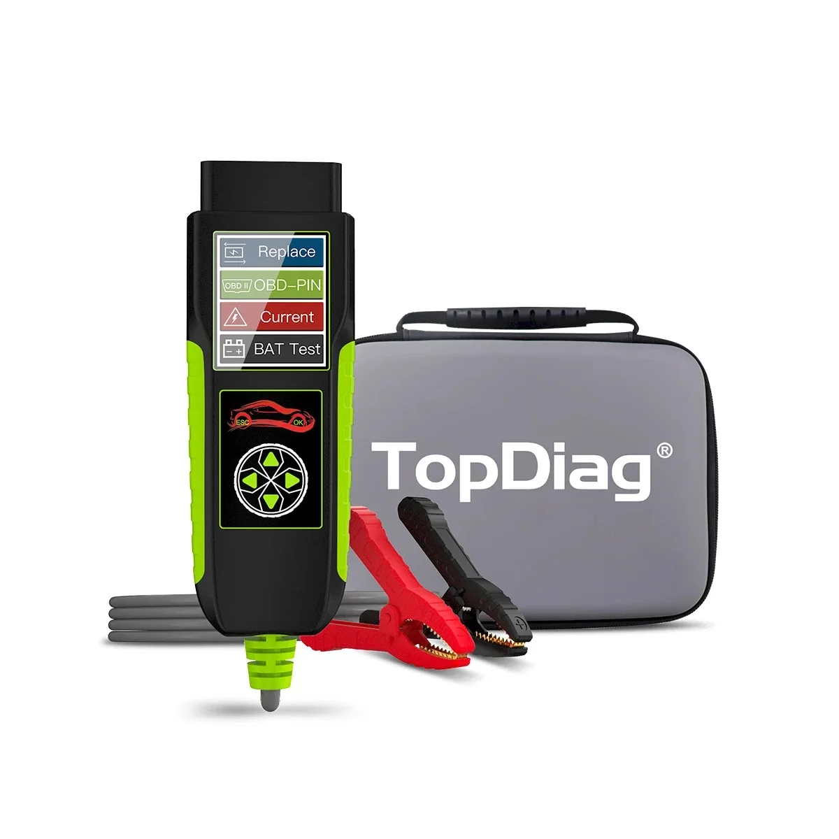 Multifunctional 4 in 1Replace OBD-PIN Current Battery tester TopDiag BT400 Power Tools