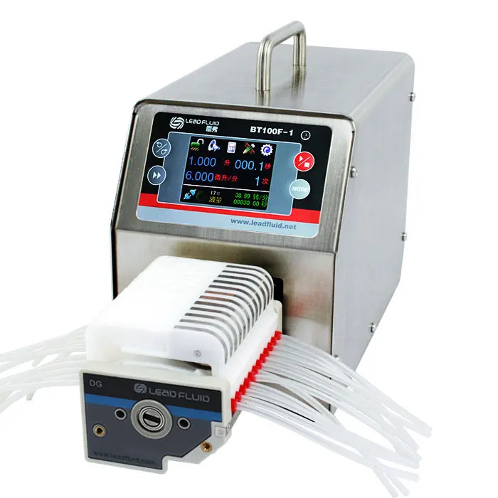 Lead Fluid Large Torque Liquid Dispensing Peristaltic Pump BT100F-1