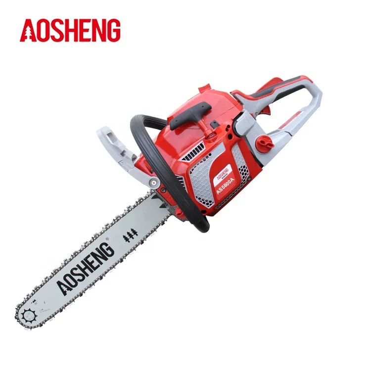 Outdoor portable logging chainsaw tool cheapest power tools set professional gasoline 55cc chainsaw