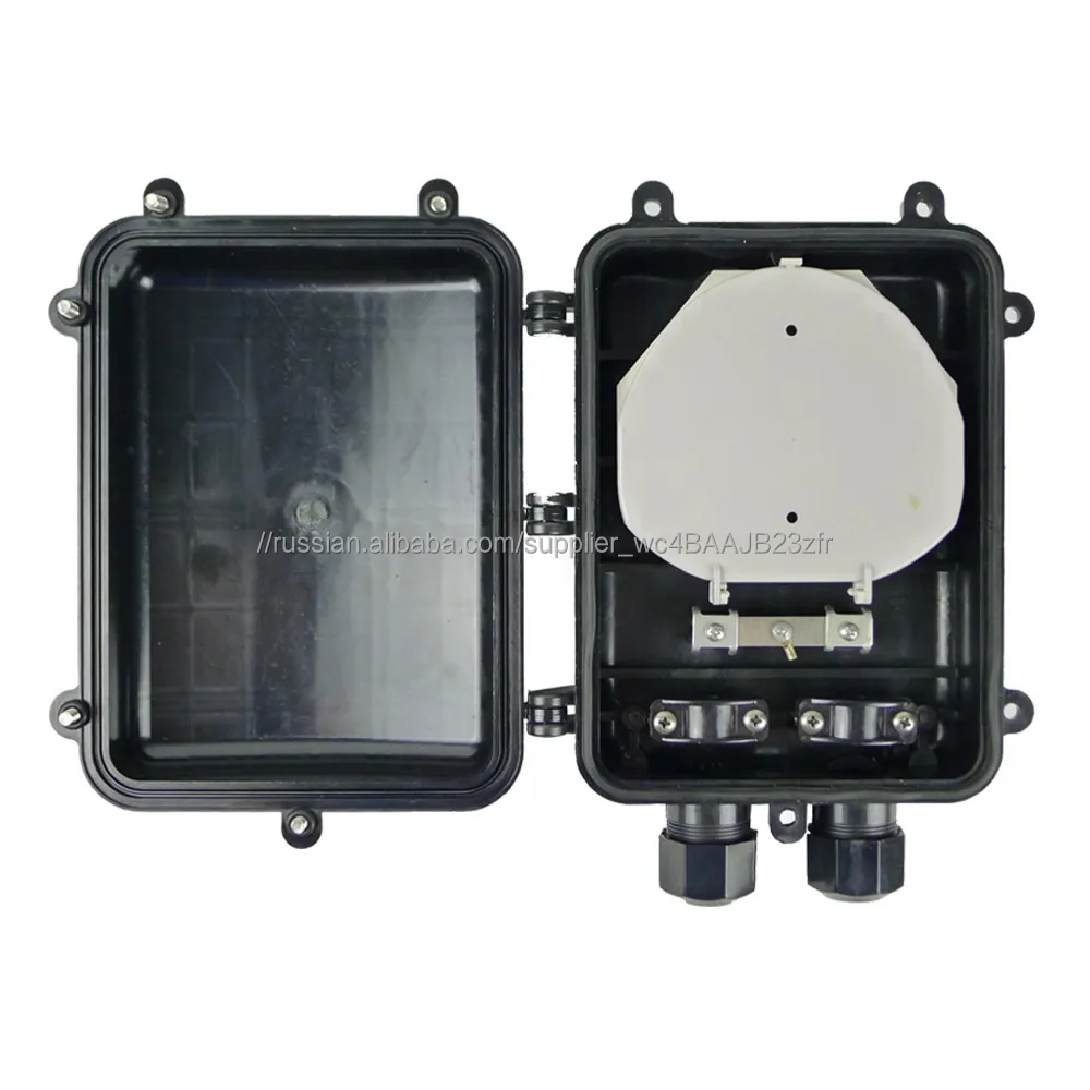 Horizontal/Inline Type 2 Inlets 2 Outlets Joint Box Fiber Optic Splice Closure 96 Core