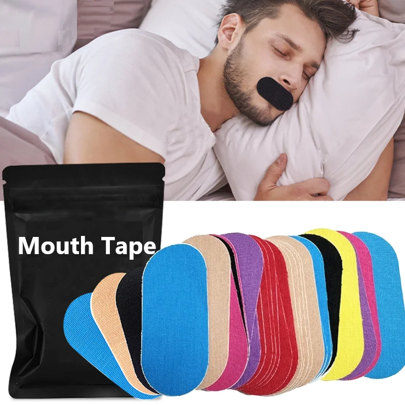 hole gentle strips closing patch bag kid vitamin white natural beige stickers to close the while sleeping mouth tape with infuse