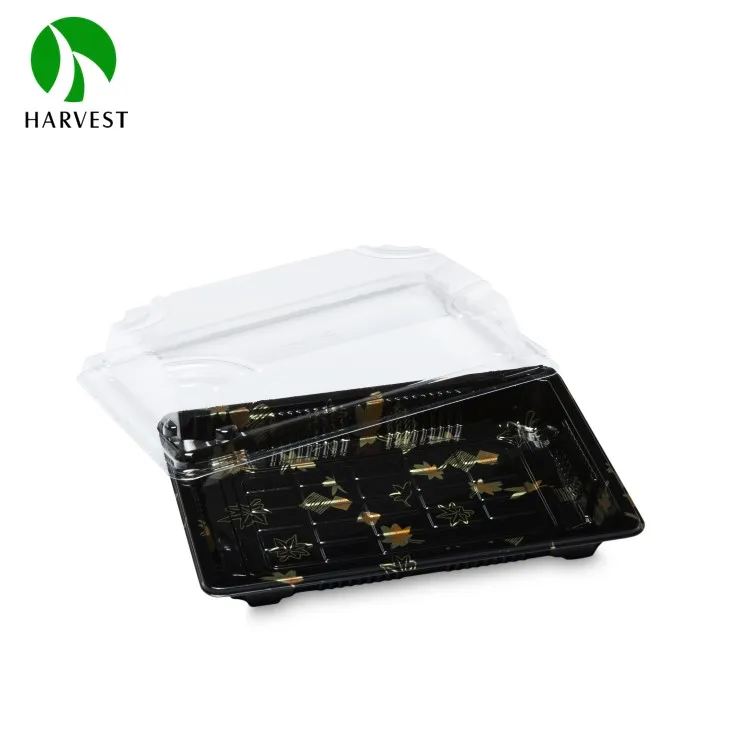 Harvest RTS Disposable Plastic Sushi boxes plastic blister tray
