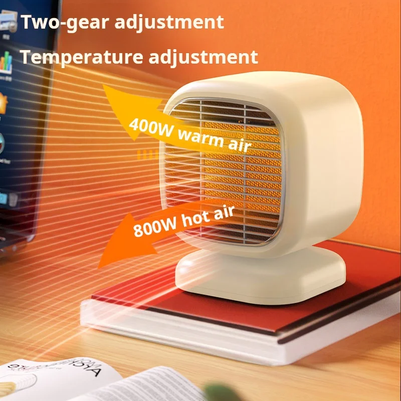 High efficiency and energy saving Electric Fan Heater Mini Heater Household Heater Compact and light small warm air blower