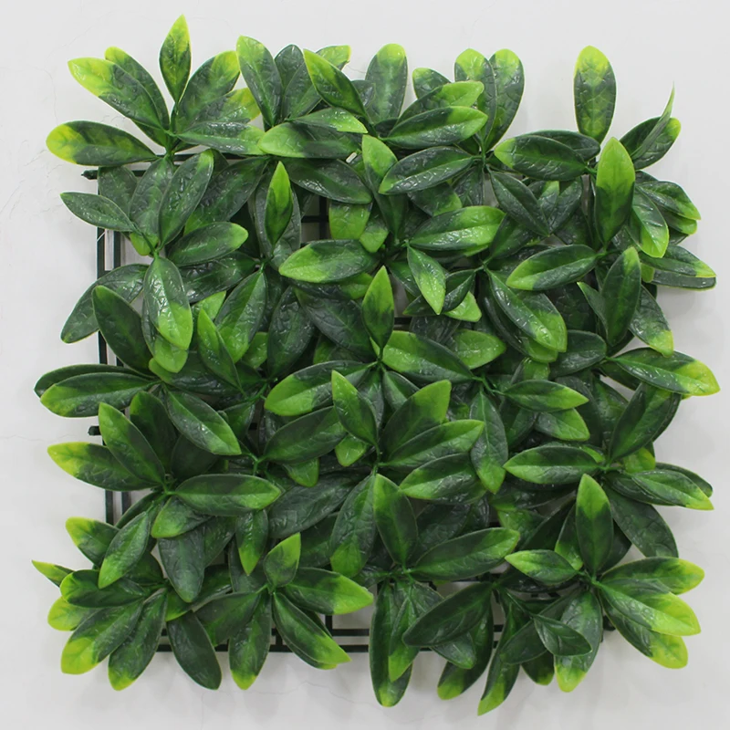 High Quality Artificial Boxwood Panels Topiary Hedge Artificial Greenery Panels for Wall Garden Decoration