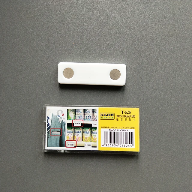 Custom Durable Acrylic  Magnetic Badge Name Tag Magnet ID Card Badge Holder Worker Name Card Protector