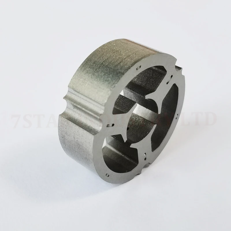 3 pin silicon steel laminated dust catcher motor stator core