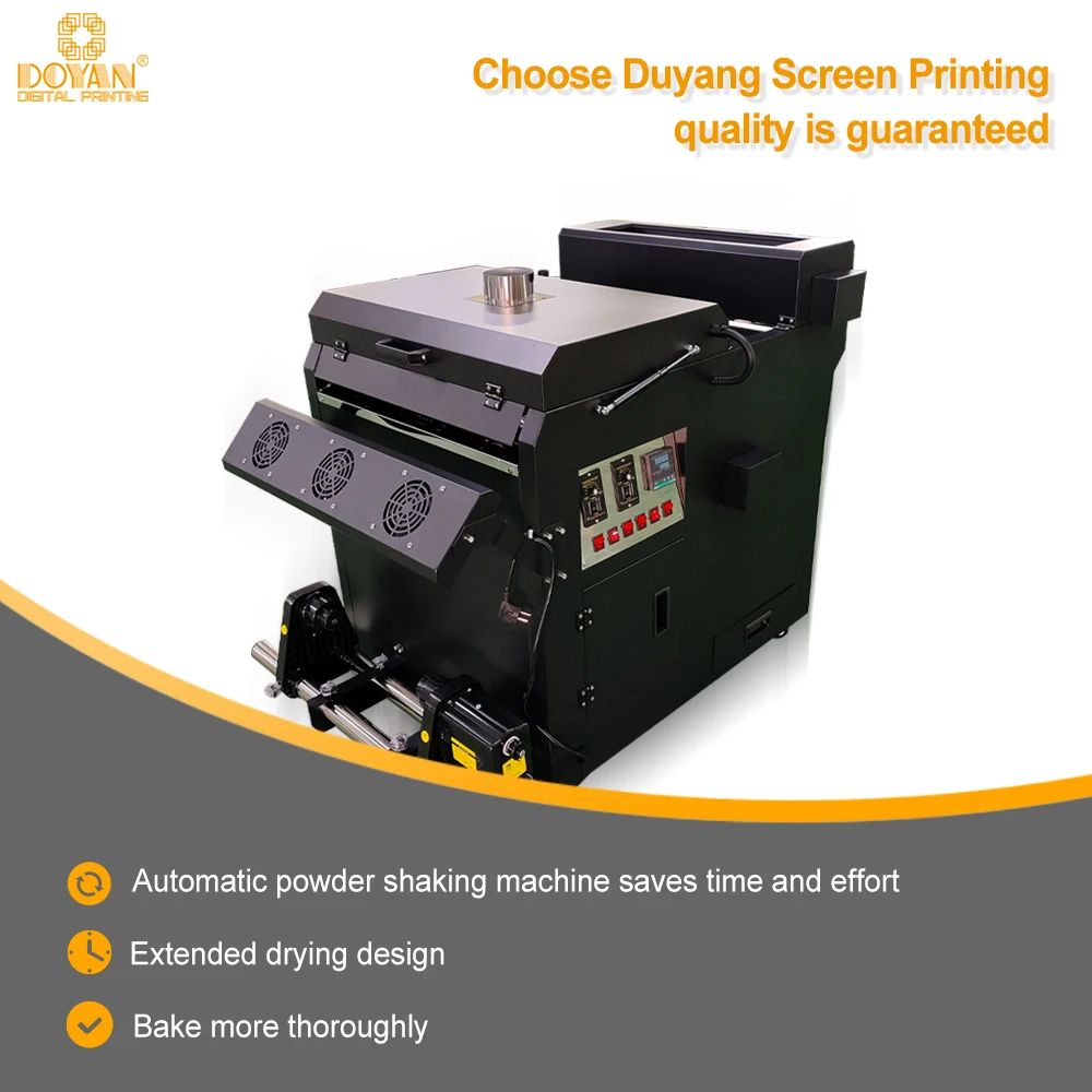 Doyan 60 см DTF порошковый шейкер и сушилка набор автоматическое встряхивание сушки теплопередачи производство заводская цена 24 дюйма