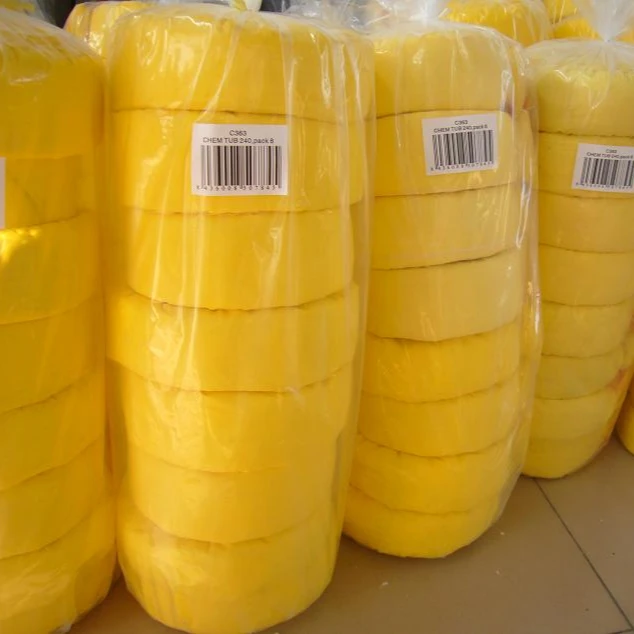 12.7 cm x 3 m Hazmat/Chemical Absorbent Sock Yellow spill product environmental product