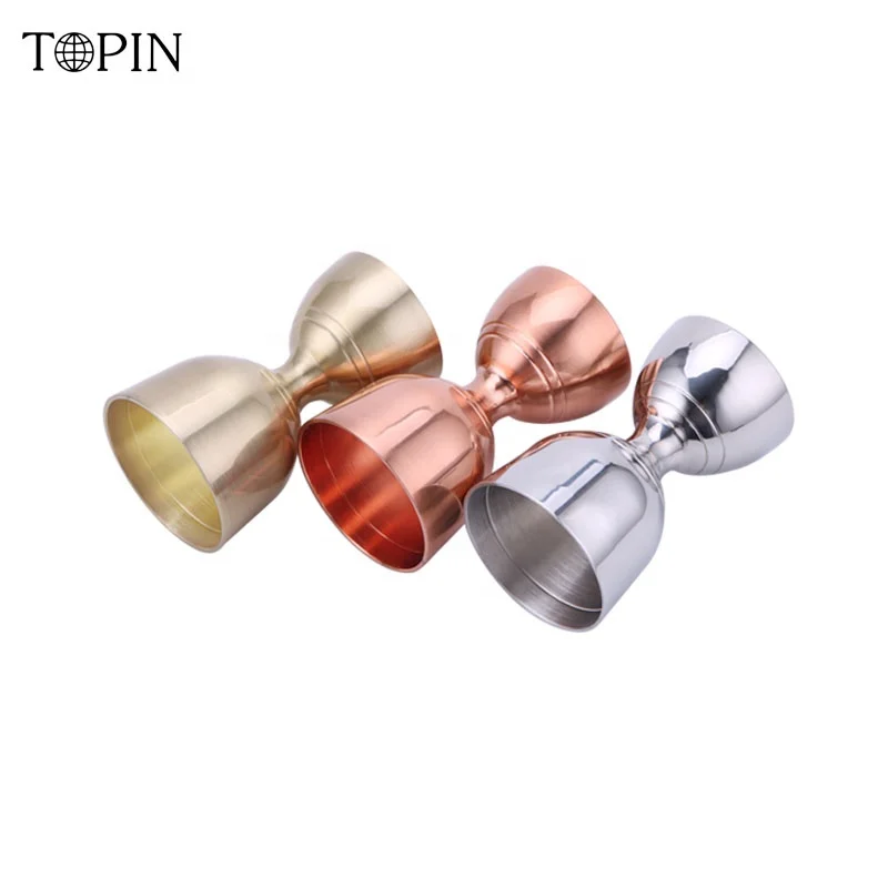 Stainless Steel Bar Jigger 1/2oz Cocktail Bell Jigger Measuring Cups Jigger 1oz&2oz Measure
