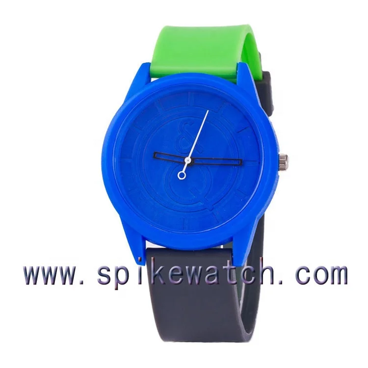Plastic waterproof watch plastic watch wrist watch with plastic buckle