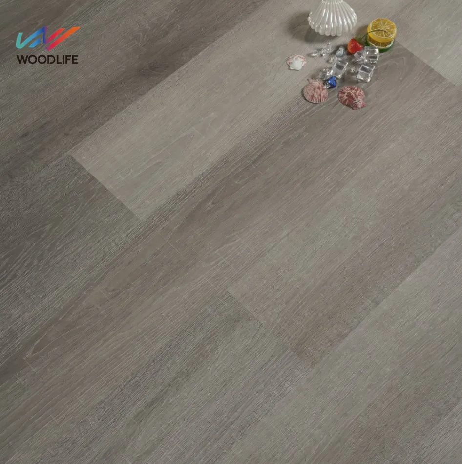 TAP & GO Water Proof SPC Flooring Hot Sell High Gross Square Edge Hybrid Flooring for Home Office no Formaldehyde PVC Flooring