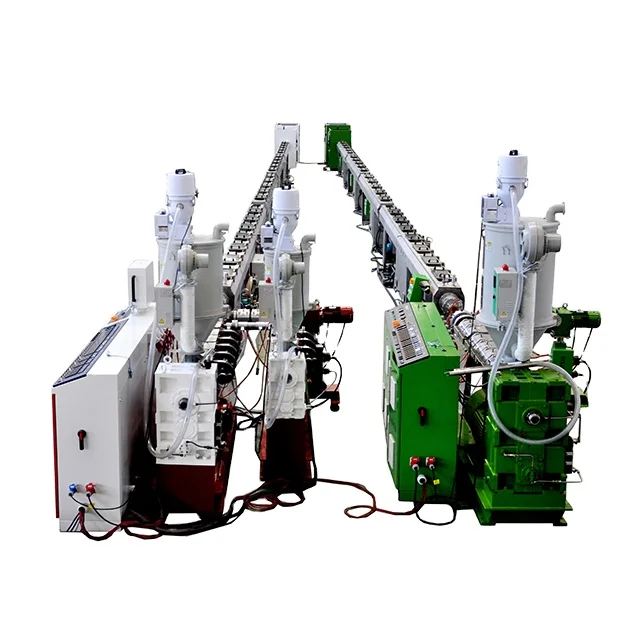 HYPET high speed output capacity HDPE PE PPR PPH hot and cold water pipe tube production machine extrusion line making machine