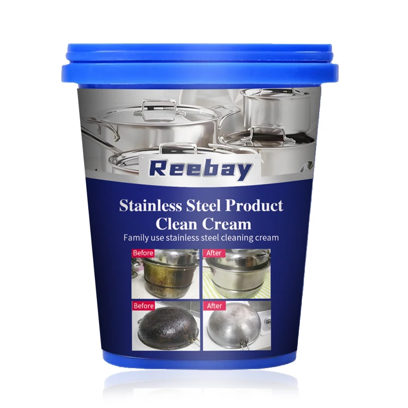 Kitchen detergent easy washing customized eco-friendly stainless steel cleaner