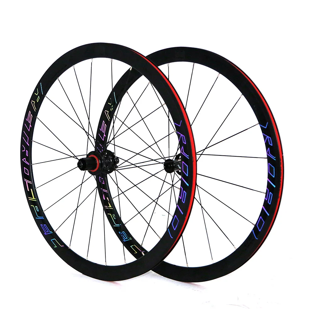 Aluminum Disc Brake Cycling 700C road bike Bicycle Wheels / Wheelsets