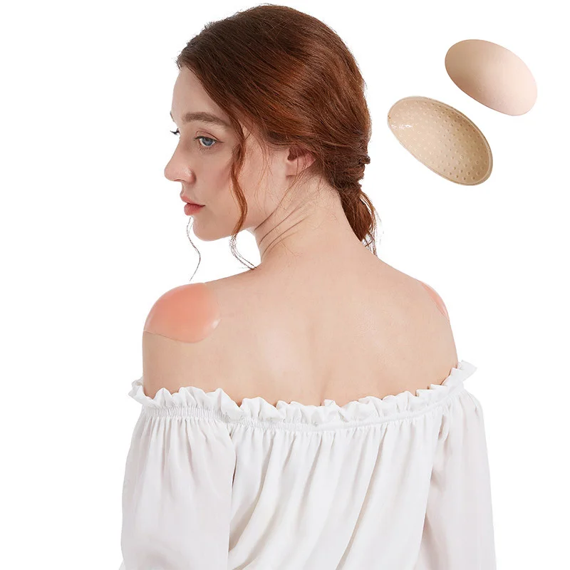 fashion adhesive shoulder pads for  suit blazer garments naturally soft antislip antislip shoulder pads