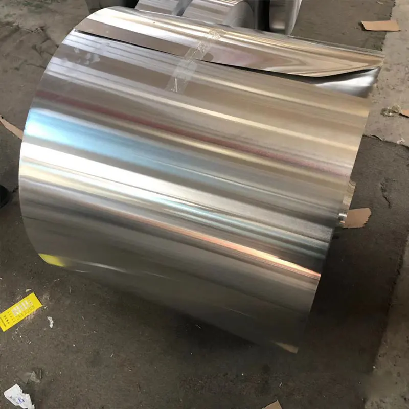 Wholesale 8011 8021 Aluminum Foil Roll 0.015mm Jumbo Roll 30cm 45cm Hard Food Grade Tin Foil Paper Food Wrapping Manufacturer