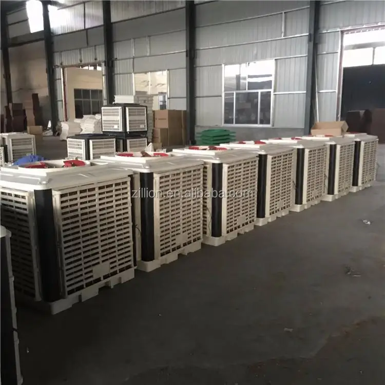 Zillion  25000m3/H  Industrial Air Conditioner, Water Evaporative Air Cooler for Factory Cooling 25E