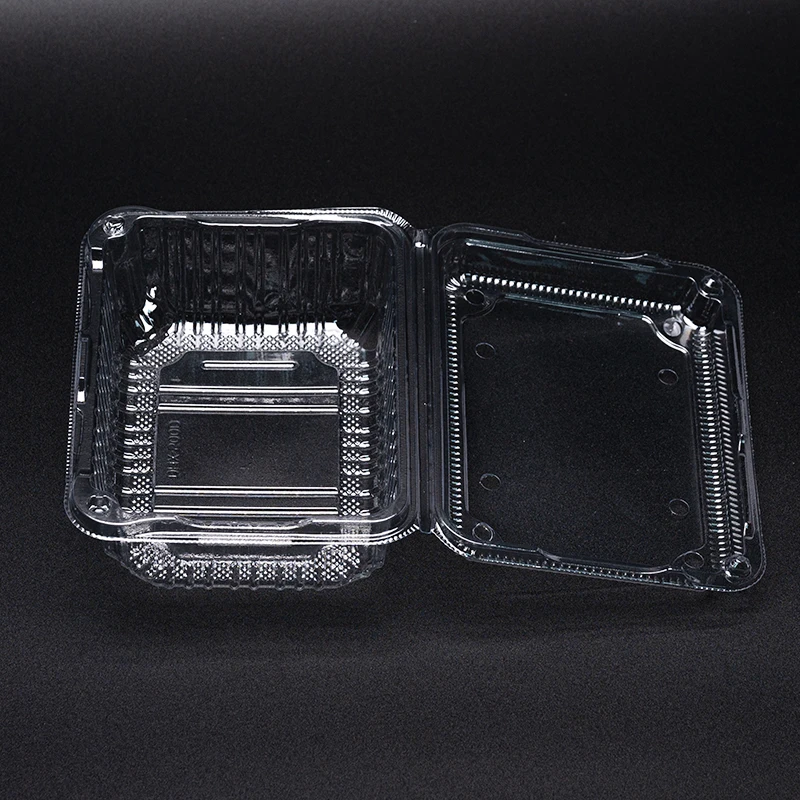 Factory Directly for Food Disposable Packaging Add Luster Disposable Transparent Customized Plastic Tray