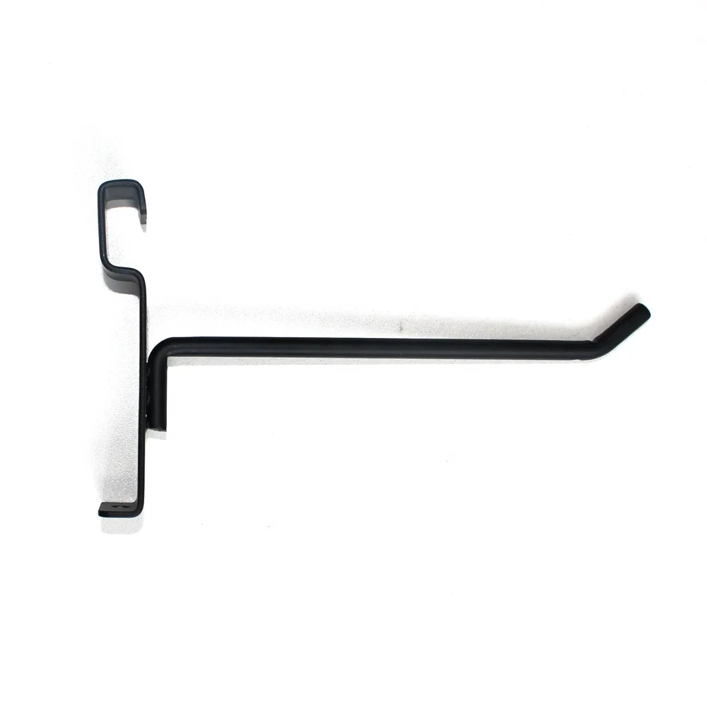 Приспособление для демонстрации экрана в магазине с крючком из черной сетки