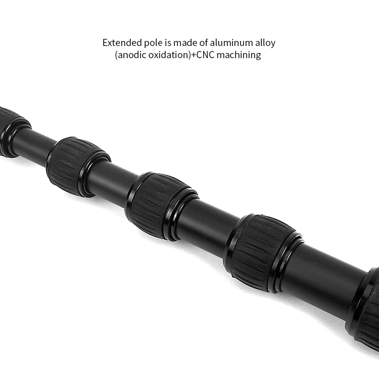 
5M wireless remote extendable monopod cell phone stand holder aluminum flexible selfie stick for smartphone 