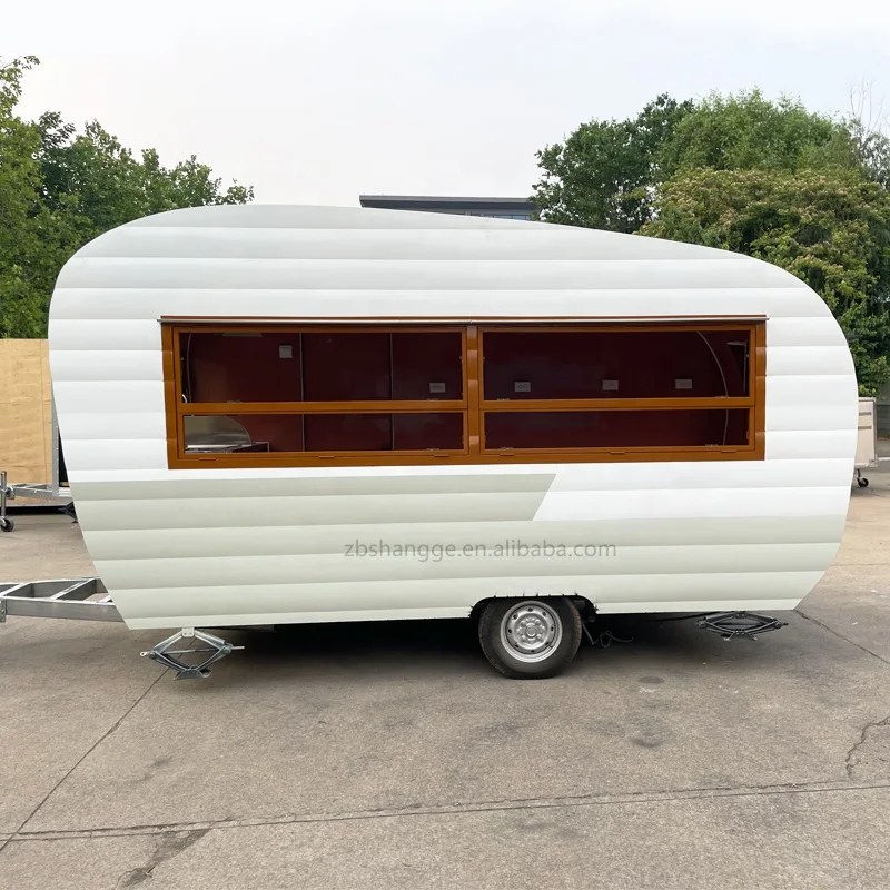 China suppliers mobile beer food truck street rolling food cart outdoor coffee trailer australia sale