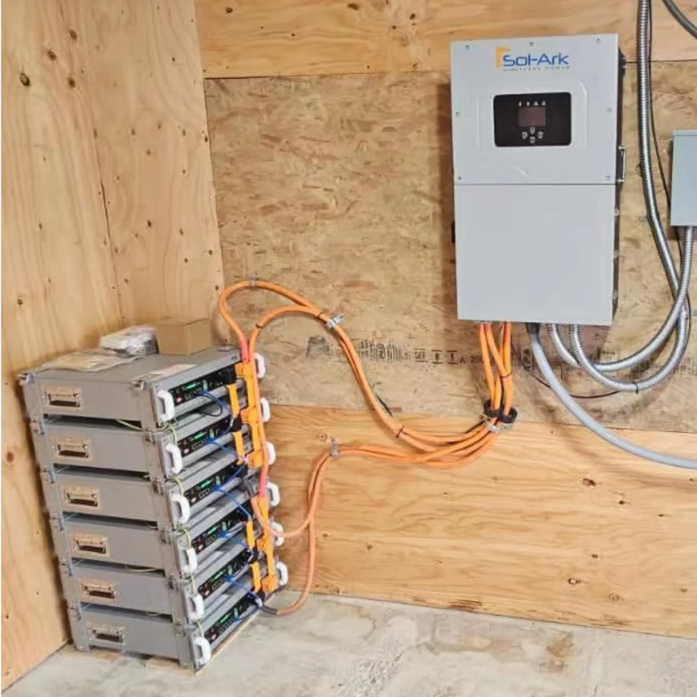 Pytes US2000 home solar power system 20kw 25kw 30kw Sol-ark invertery 48v lithium battery system with solar inverter hybrid