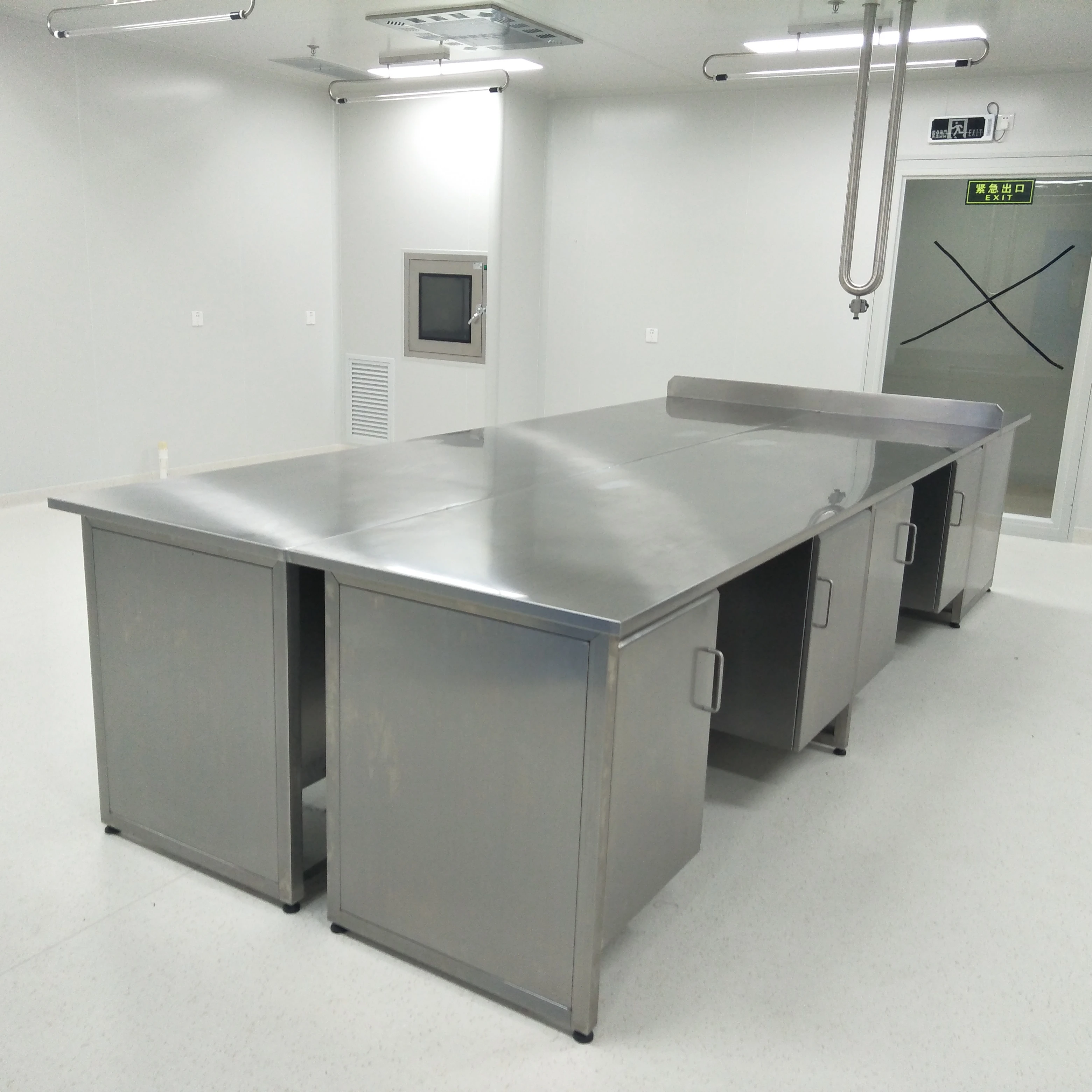 lab island table stainless steel lab table top with tool cabinet