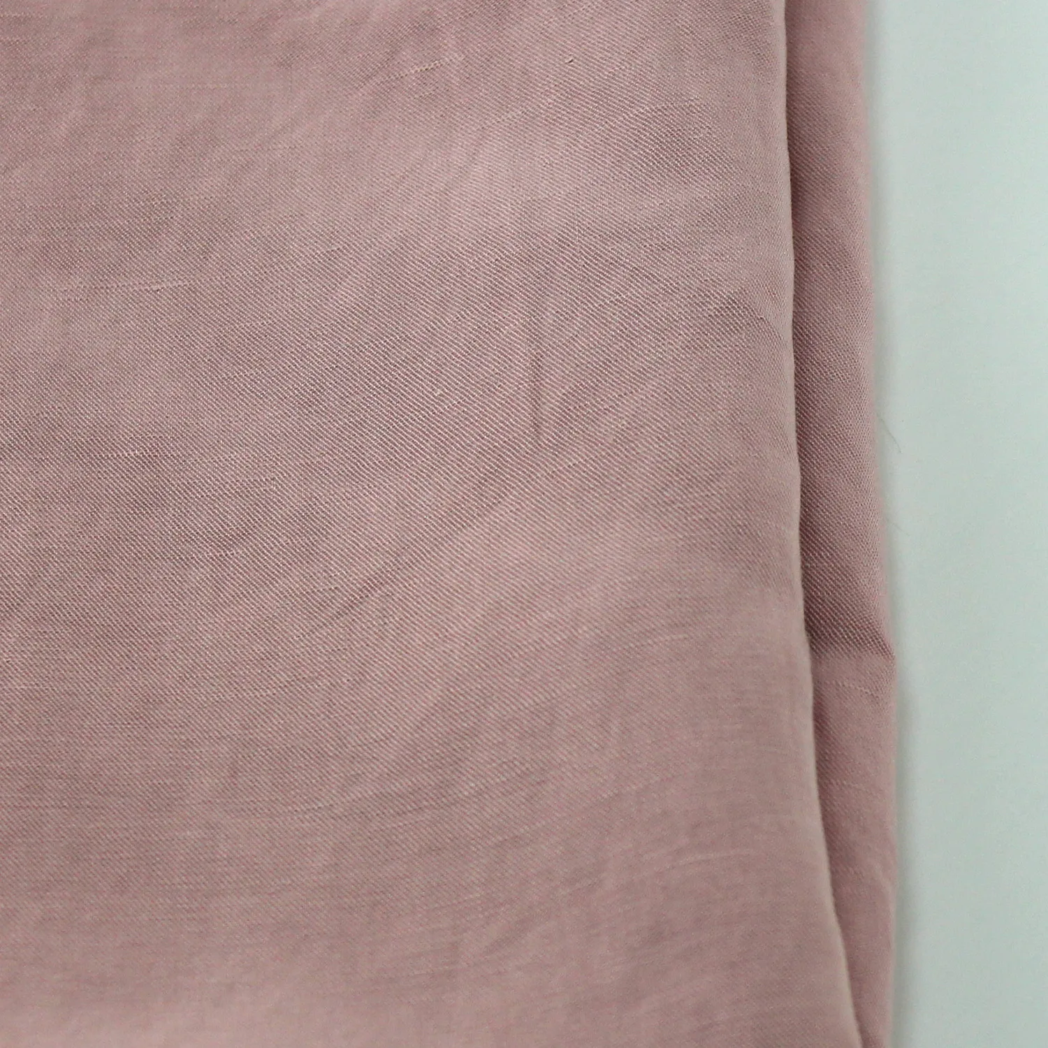 popular products 2020 wujiang plain dyed twill linen tencel fabric for garment