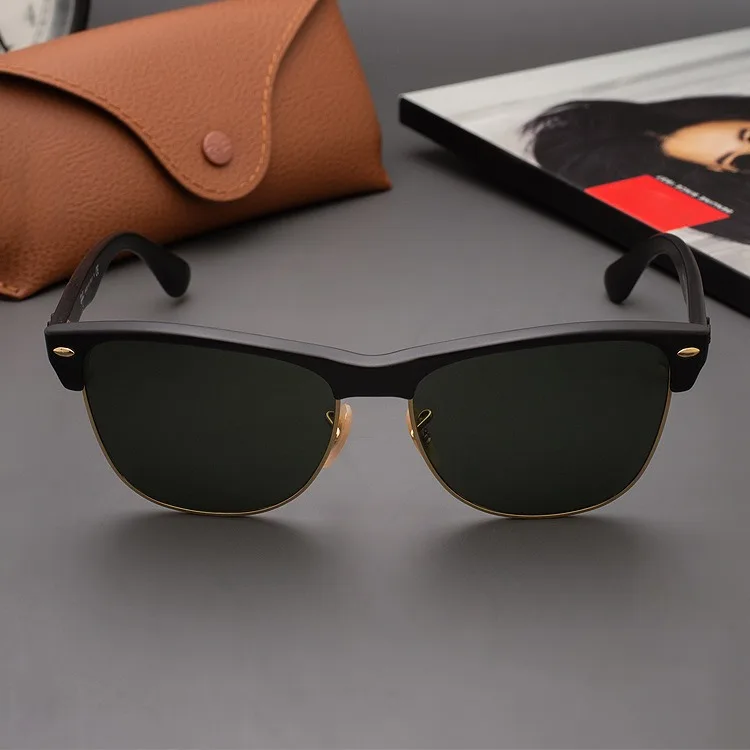 luxury designer Brand Logo Gafas De Sol Hot sale women men acetate frame classic women men fashion high quality Pilot sunglasses