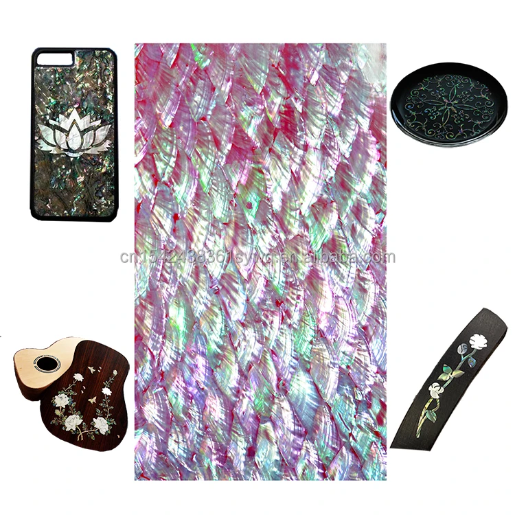 guitar fretboard inlay templates ine inlay Decorative Material Shell Paper Haliotis Asinina  DB-056
