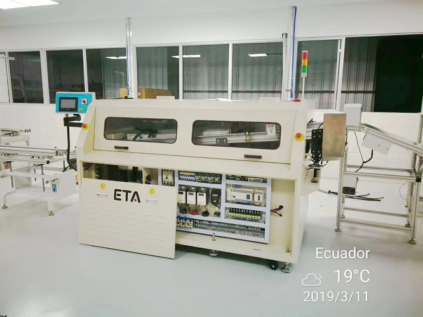 ICT CustomLogo Selective Soldering Wave Soldering Machine Line DIP Production Line