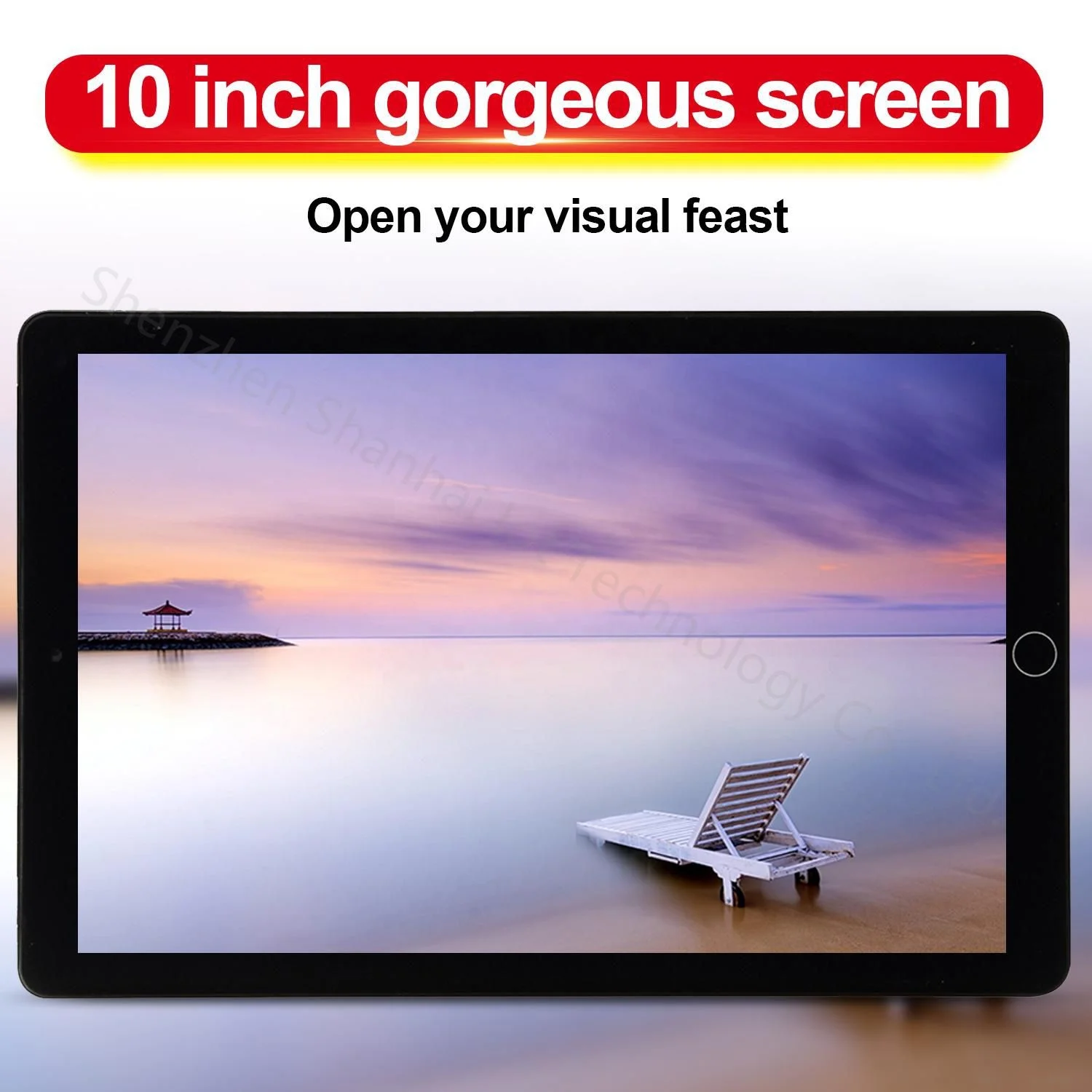  2021 Ipad планшетов с 10 1 дюймов Octa Core 64 Гб оперативной памяти и Android 6 0 планшет 4 аппарат не привязан к оператору сотовой связи 1920x1280 Ips Двойная камера возможностью съемки видео 4g