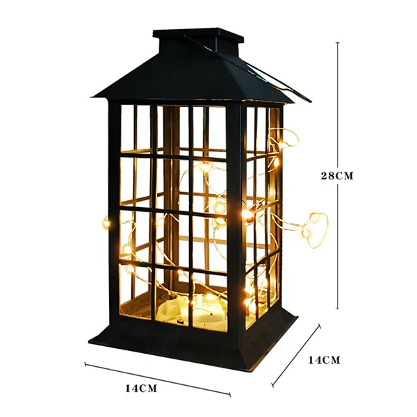 Alibaba Best Sales Led Hanging Lantern Decorative Warm White fairy Copper String Lights