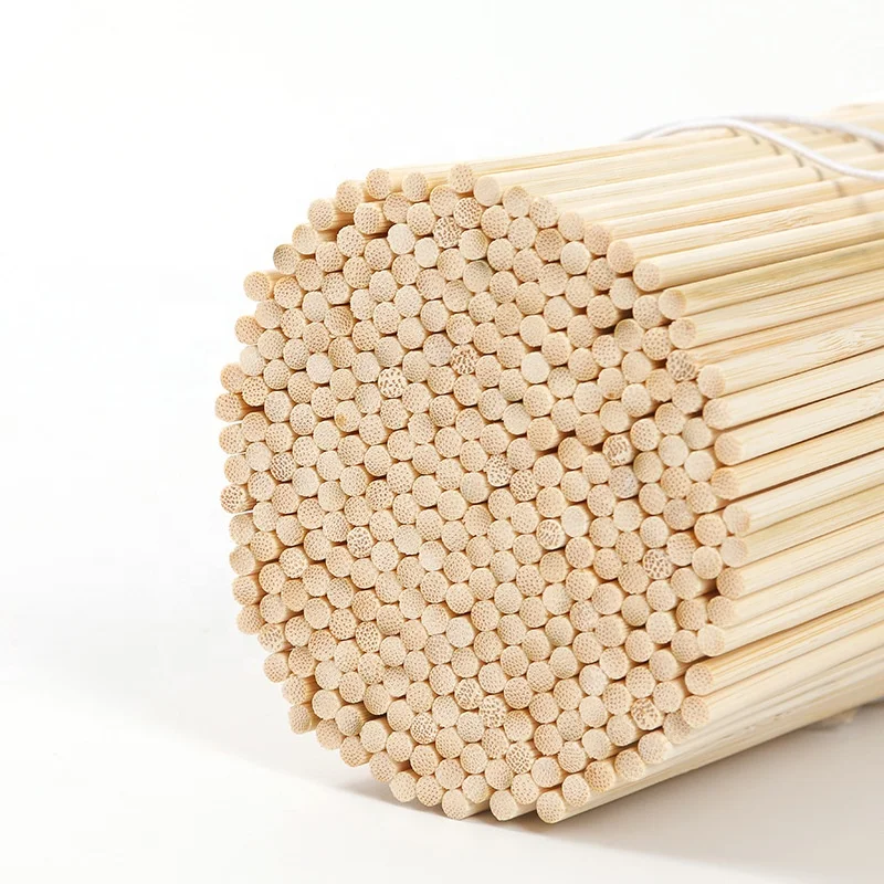 Eco friendly bamboo fruit sticks,Bamboo Skewer dia.3.0mm x 150cm
