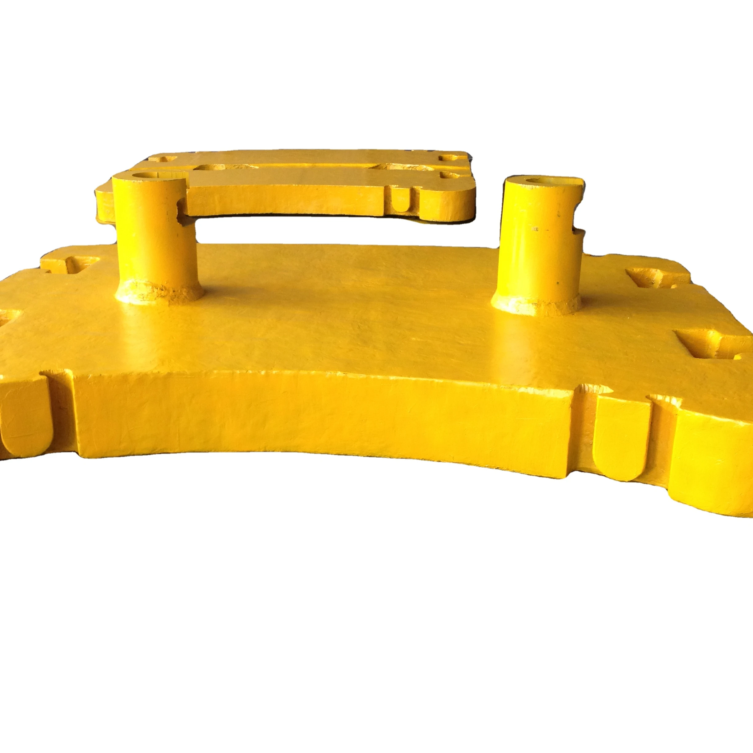 Custom Ductile Or Gray Cast Iron Sand Casting Crane Counterweight