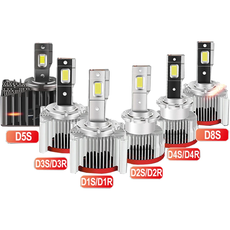 
Newest D series Replace Xenon Lamps Without Disconnection D1s D2s D2R D3s D4s D4R D5s D8s car led Headlight Bulb 