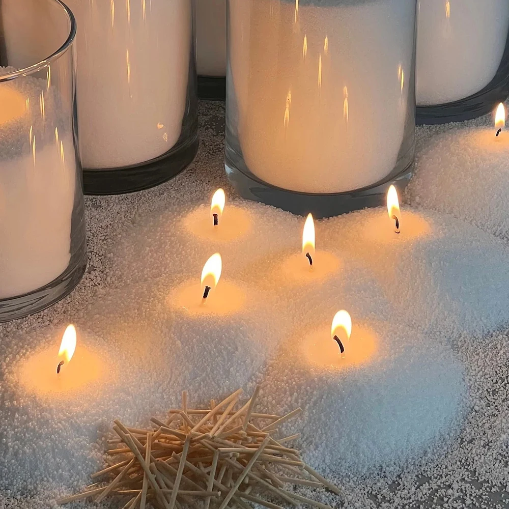 Factory wholesale Sand Wax New Products Plant Based Granulated Sustainable Sourced Pearled Diy Palm Candle Sand Wax