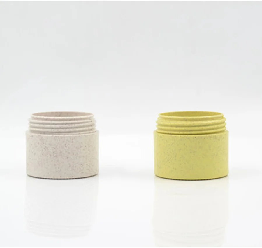 Facial Cream Containers Thin Wall Plastic Lipstick Jar 5ml 15ml 20ml 30ml 50ml  PP Jar Pink Cosmetic Jar