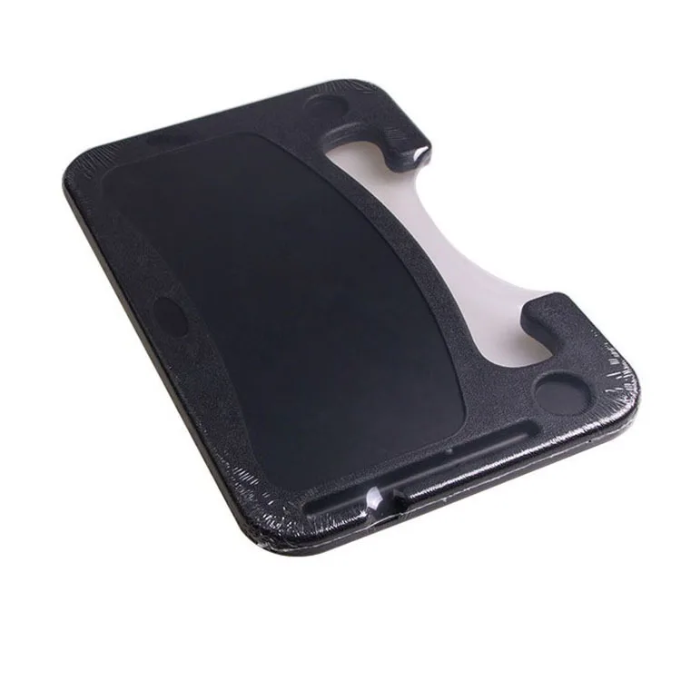 Portable Car  Laptop Working Desk Plastic Car Storage Tray Table