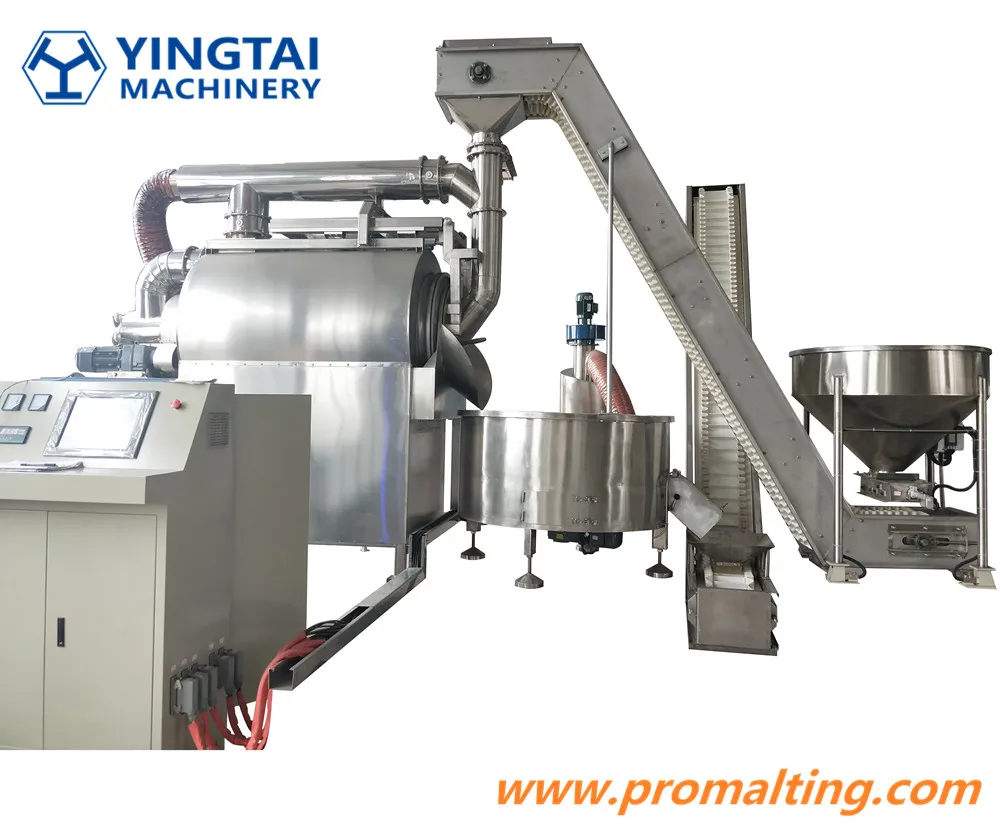 Yingtai Craft Grain Malt PLC Roaster with Uniform Roasting