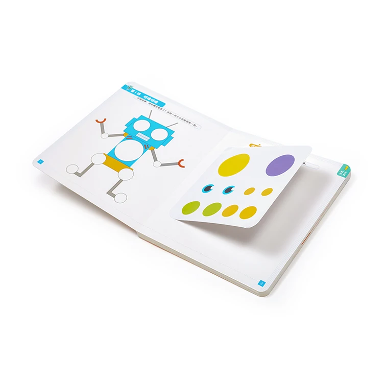 High Quality Printer Custom Cardboard Books Print Children Kids Board Book Printing Service