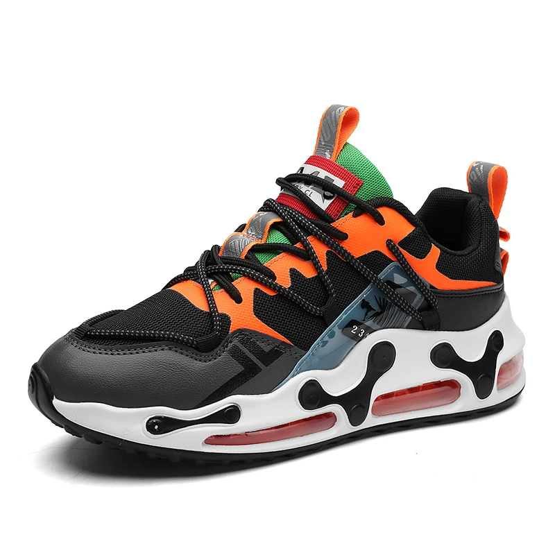 Hot Sale Fashion Show Air Cushion Sneakers Men Shock Absorption Men Casual Shoes