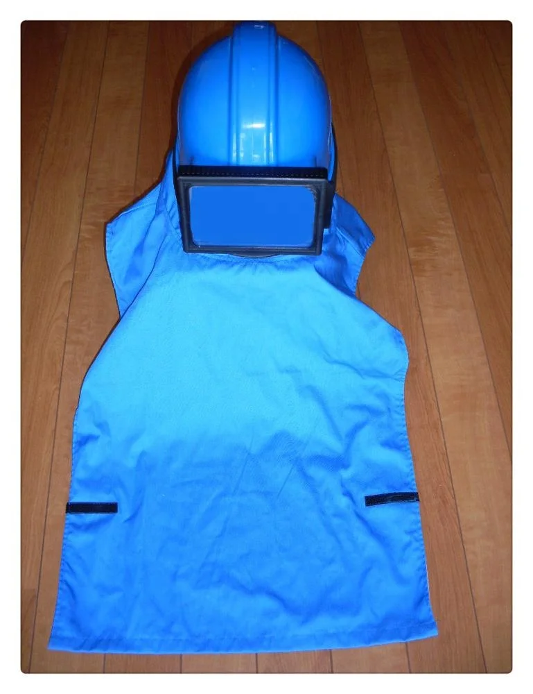 sandblaster helmet sand blast machine hood sandblasting accessories