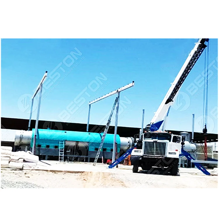 Beston Group Coffee Husk Nut Shells Charcoal Making Machine